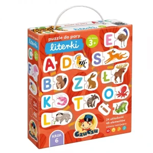 CZUCZU PUZZLE DO PARY LITERKI /3679