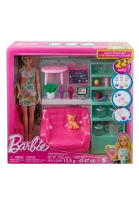 BARBIE ZESTAW RELAKS W KAFEJCE /8251