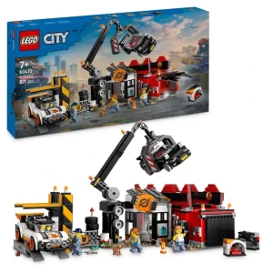 LEGO CITY 60472 ZŁOMOWISKO Z SA MOCHODAMI