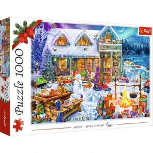 PUZZLE 1000 XMAS ZIMOWY CZAS/10 948